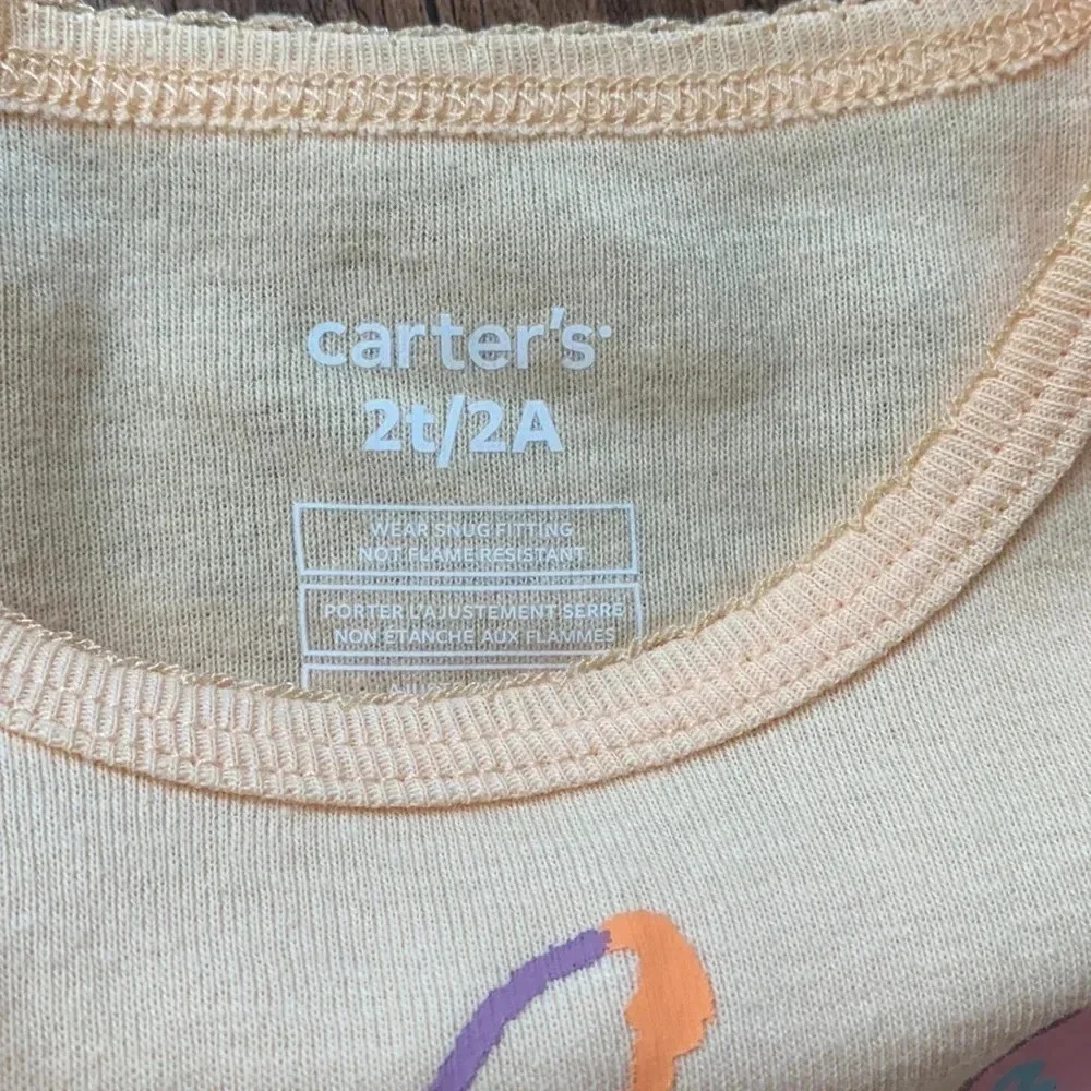 Carter’s Bundle 4 Piece Pajamas Set Toddler 2T New
